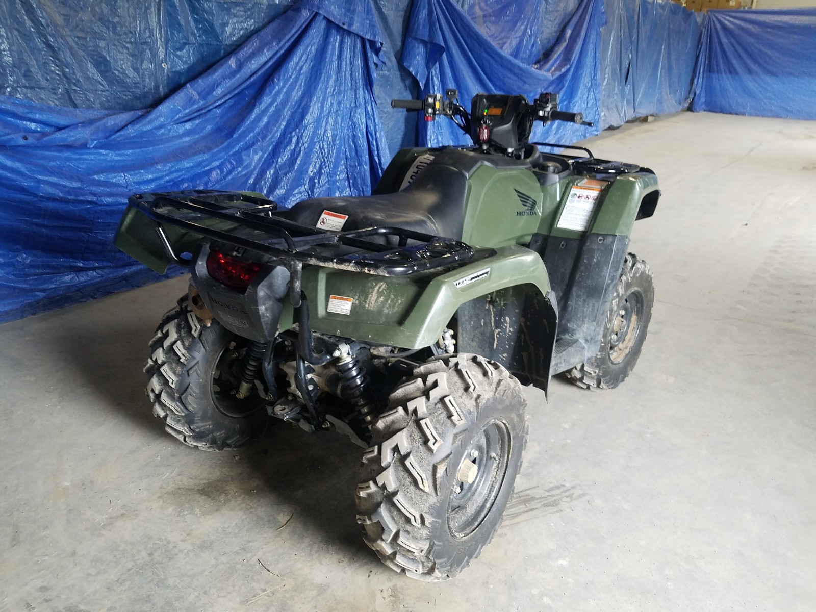 Salvage 2016 HONDA ATV for Auction