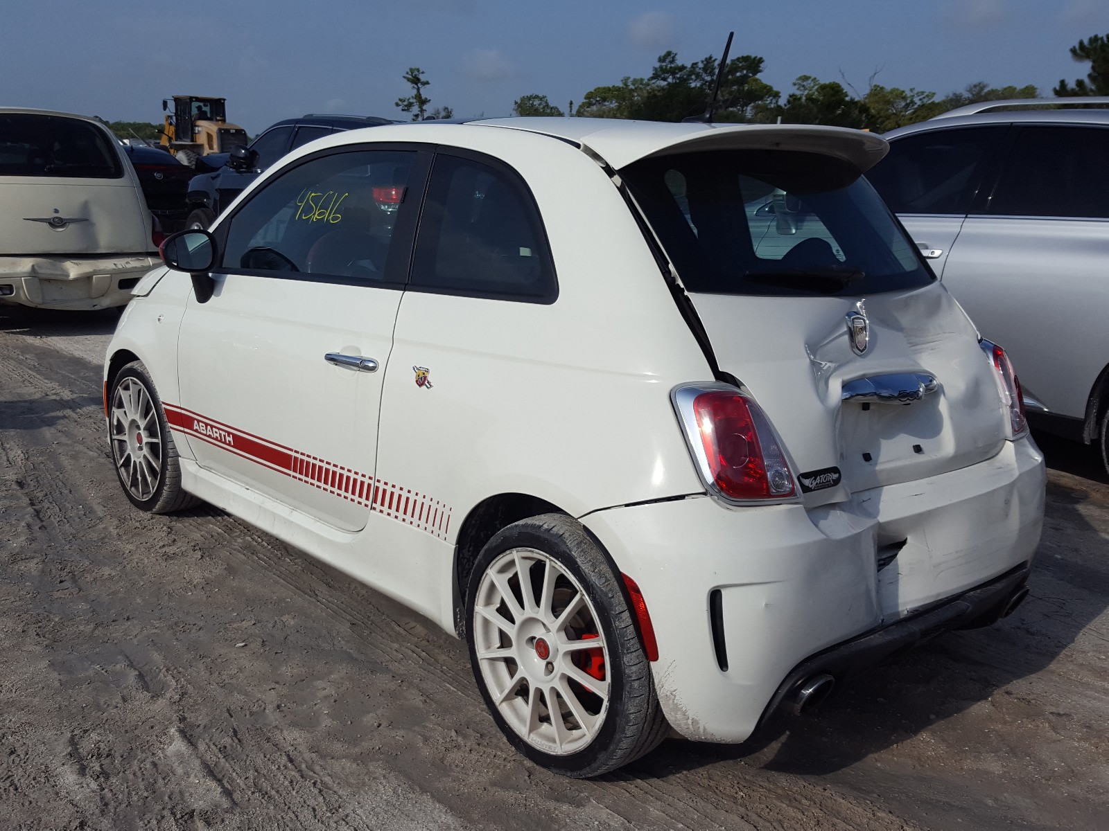 Автомобиль 2012 FIAT 500 ABARTH купить на аукционе Copart в США в Минске,  цена в Беларуси на КолумбАвто