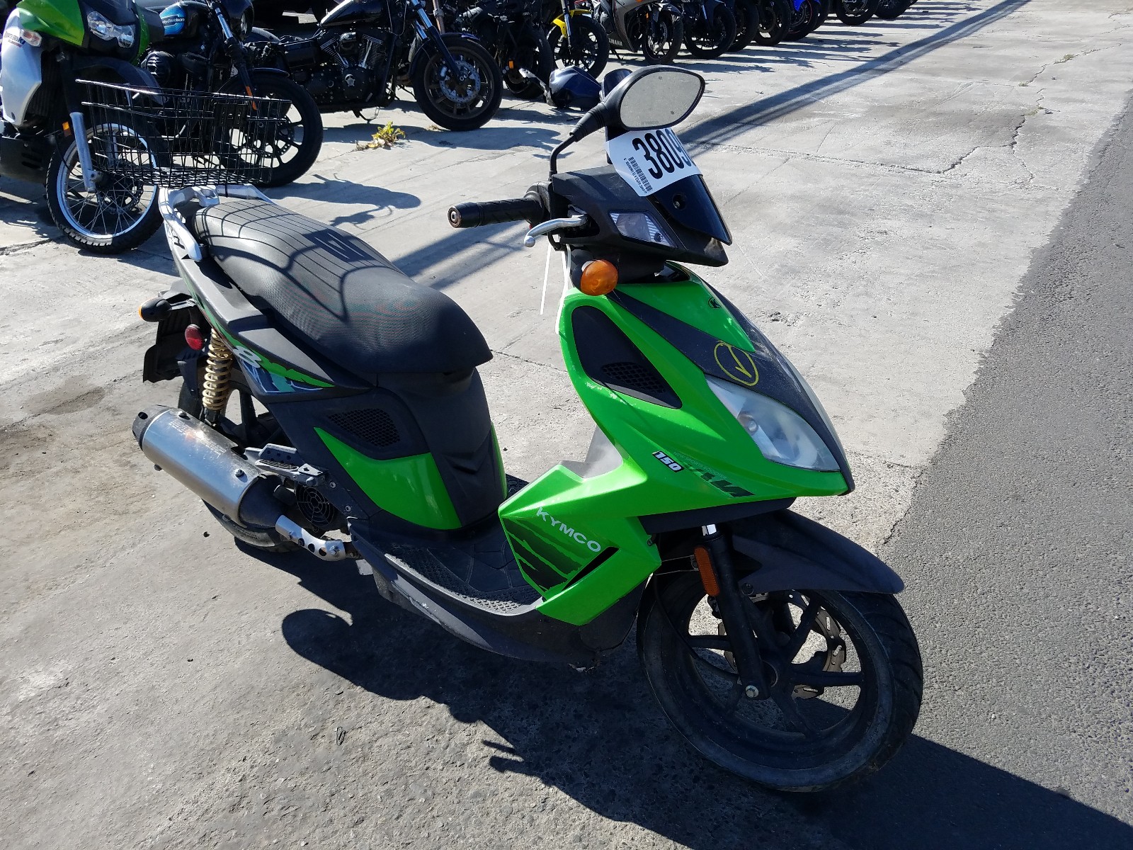 KYMCO SUPER 8 15 2009, LC2U8J1039C000775 — Auto Auction Spot