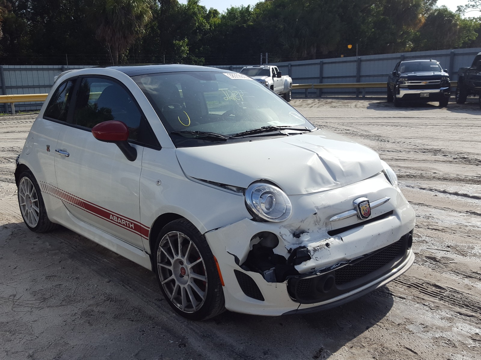 Автомобиль 2012 FIAT 500 ABARTH купить на аукционе Copart в США в Минске,  цена в Беларуси на КолумбАвто