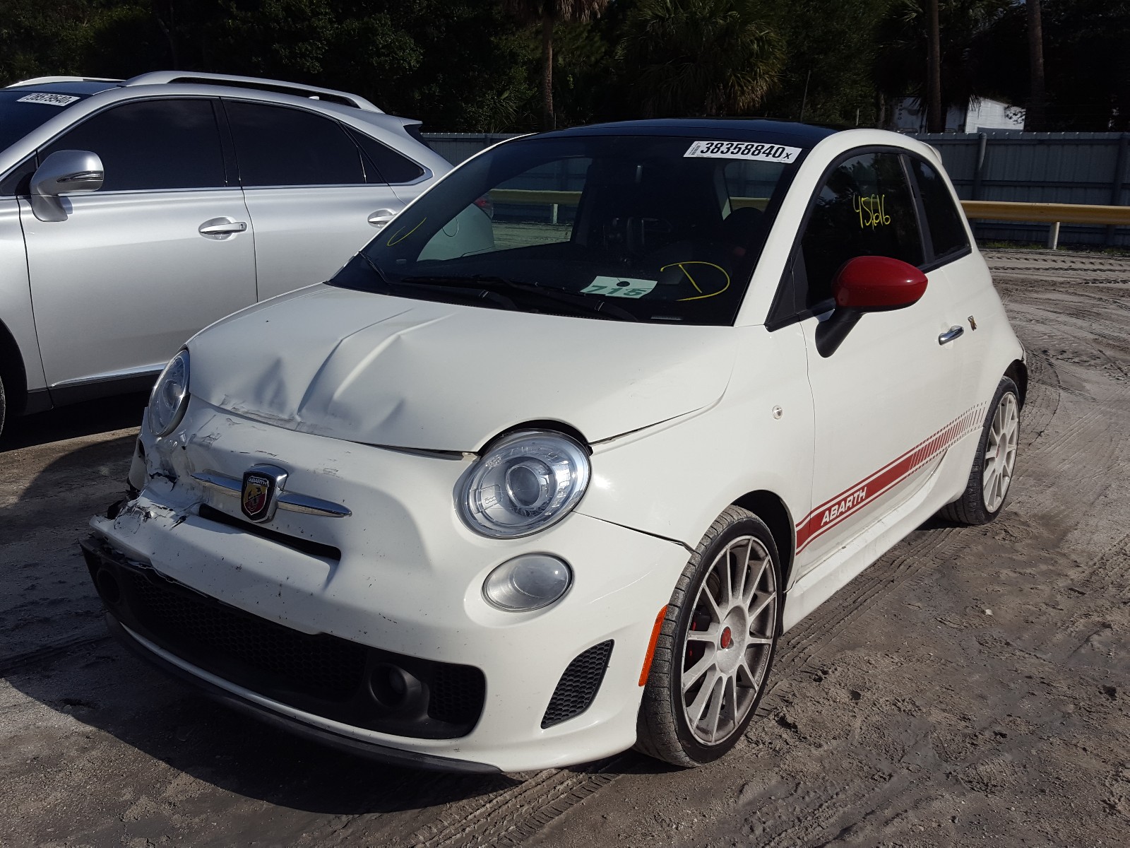 Автомобиль 2012 FIAT 500 ABARTH купить на аукционе Copart в США в Минске,  цена в Беларуси на КолумбАвто