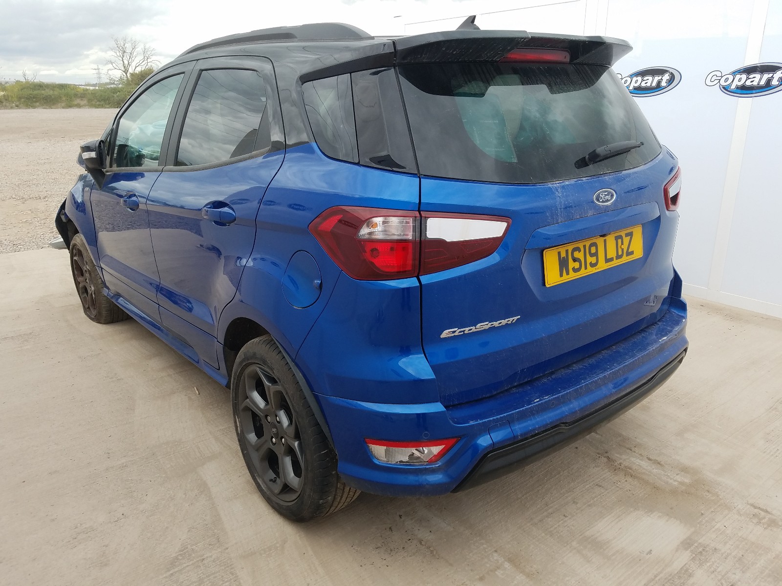 2019 FORD ECOSPORT S for sale at Copart UK - Salvage Car Auctions