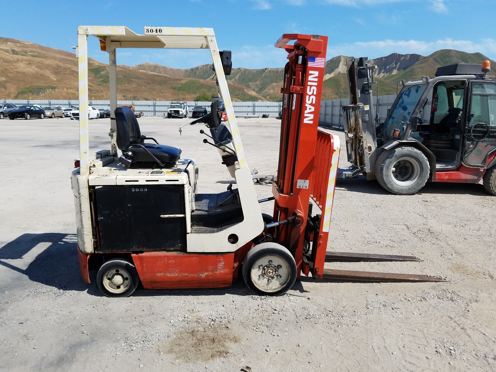 1980 NISSAN FORKLIFT for Sale CA VAN NUYS Fri. Jun 12, 2020