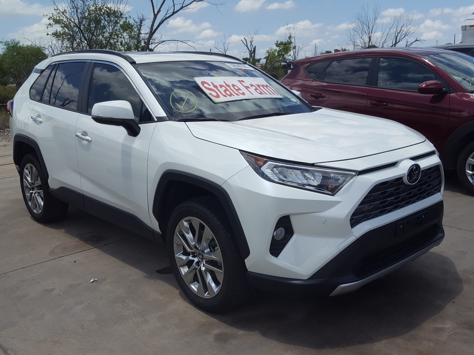 2019 Toyota Rav4 Limited for sale at Copart Grand Prairie