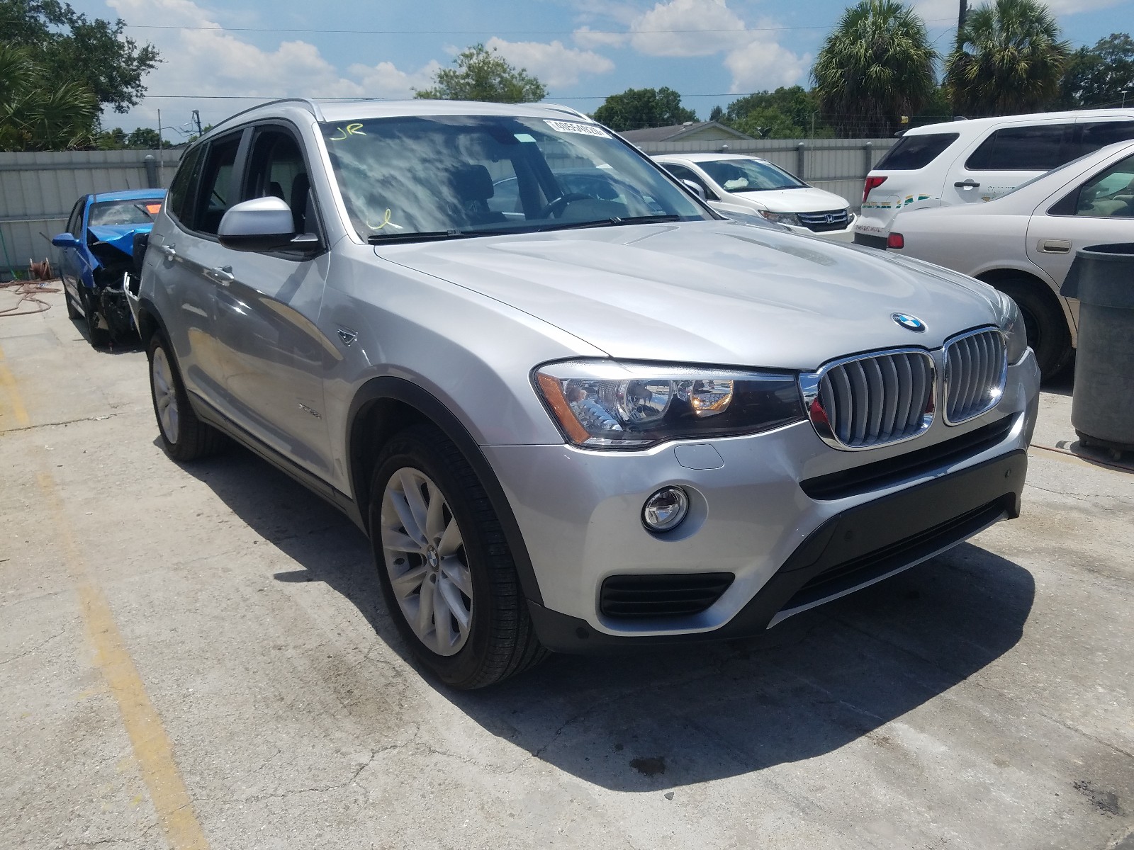 15 Bmw X3 Xdrive2 For Sale At Copart Fort Pierce Fl Lot Salvagereseller Com