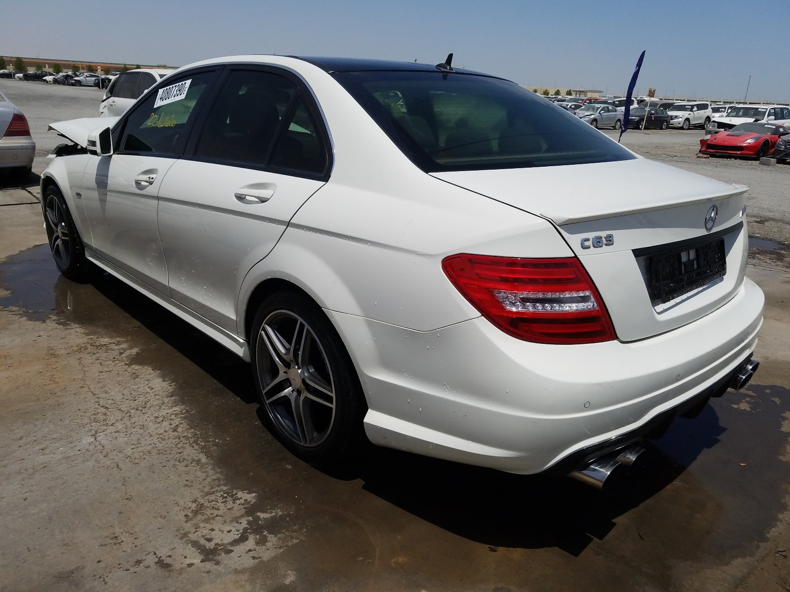 2008 MERCEDES BENZ C200 sale at Copart Middle East