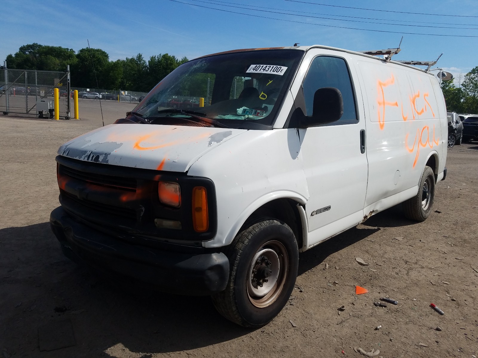 1999 CHEVROLET EXPRESS G2500 for Sale | PA - PHILADELPHIA EAST-SUBLOT ...