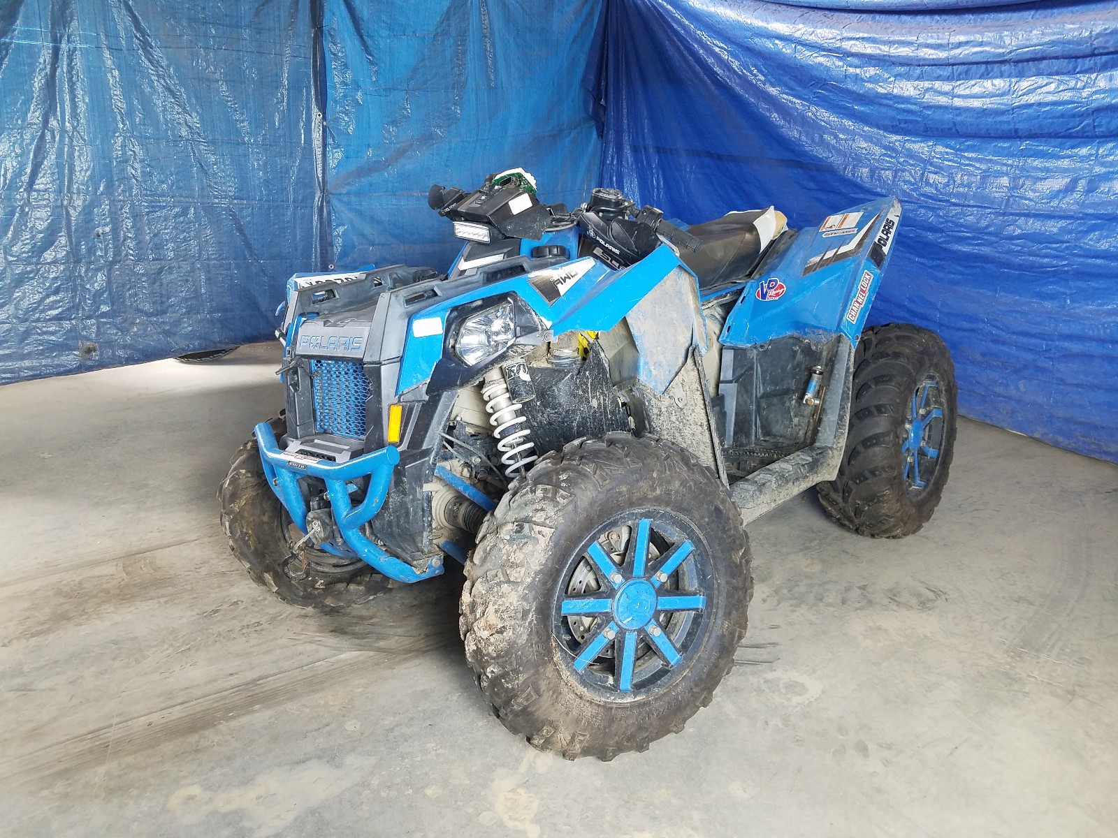 Salvage 2014 POLARIS ATV for Auction