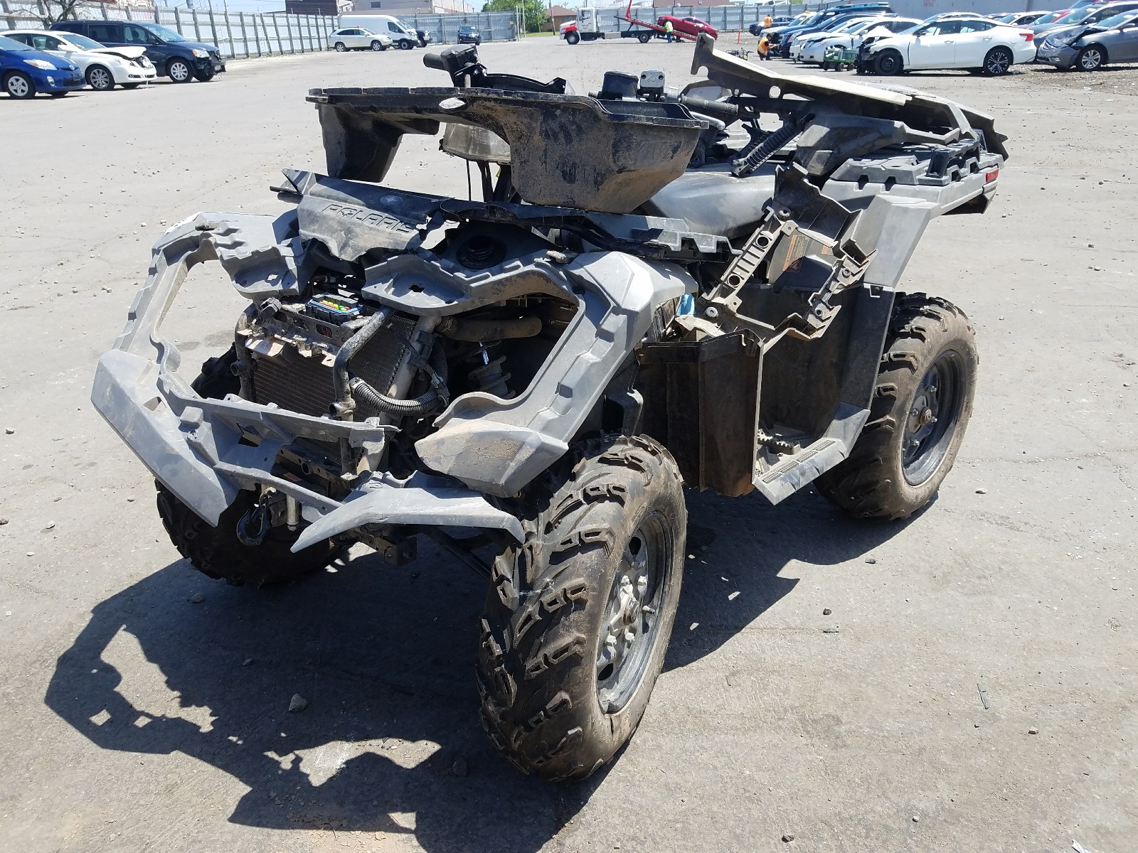 Salvage 2019 POLARIS ATV for Auction