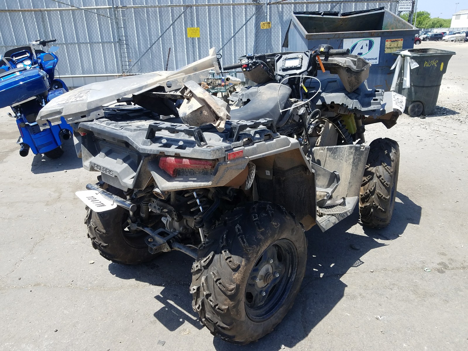 Salvage 2019 POLARIS ATV for Auction