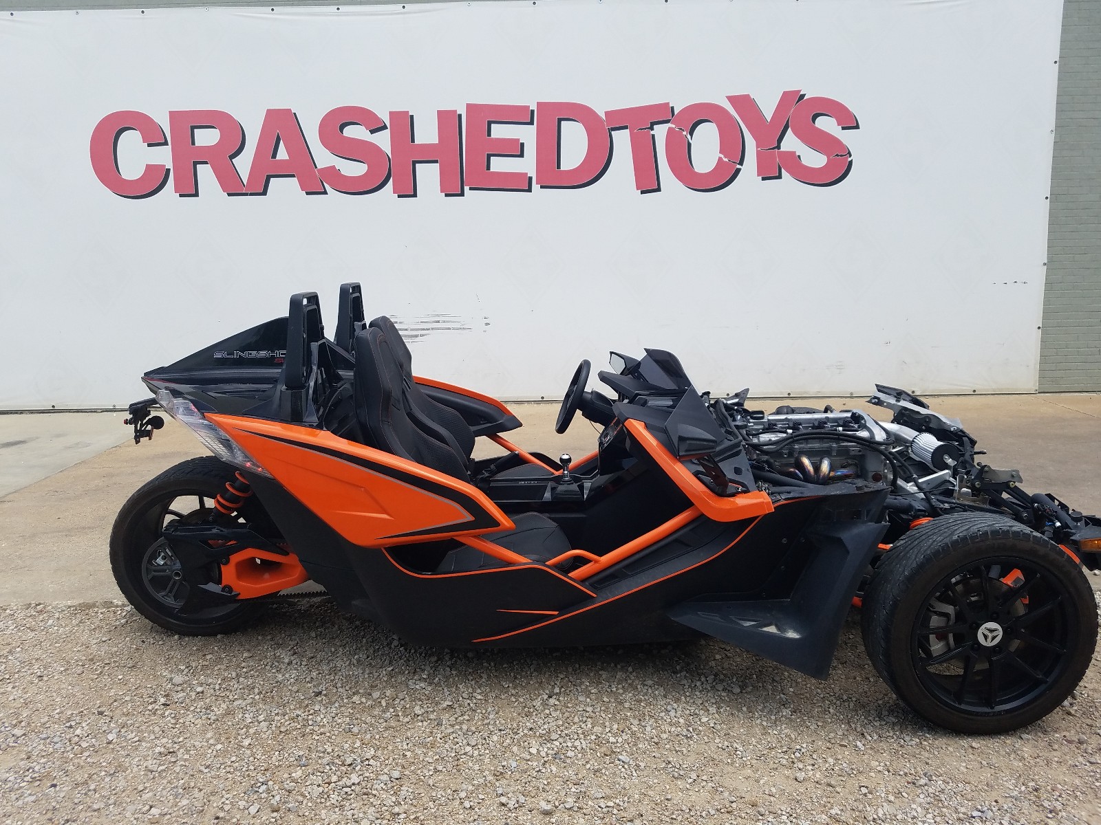 Salvage Motorcycles & Powersports 2017 POLARIS SLINGSHOT SLR For Sale