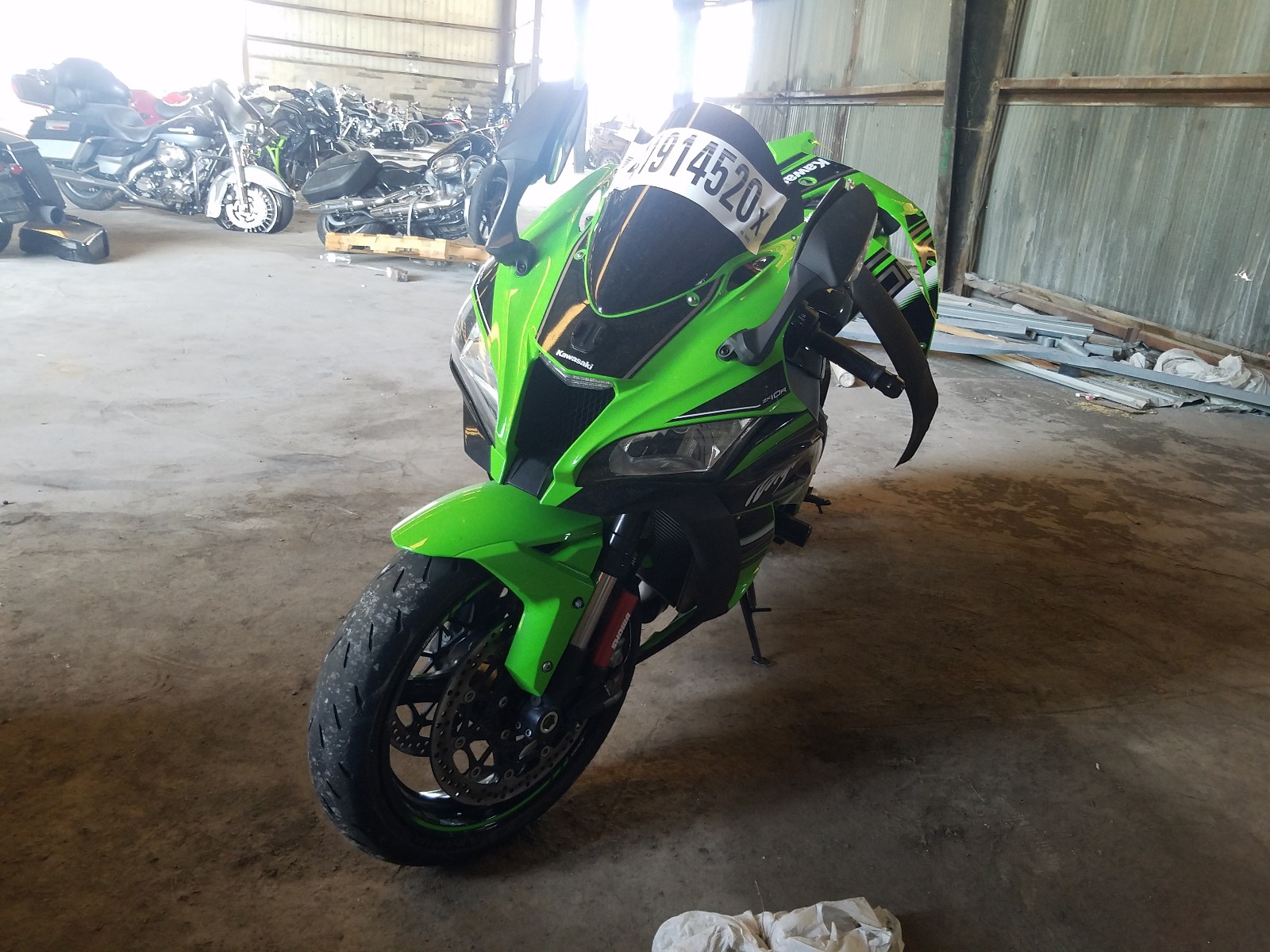 KAWASAKI ZX1000 S 2016, JKAZXCS10GA003652 — Auto Auction Spot