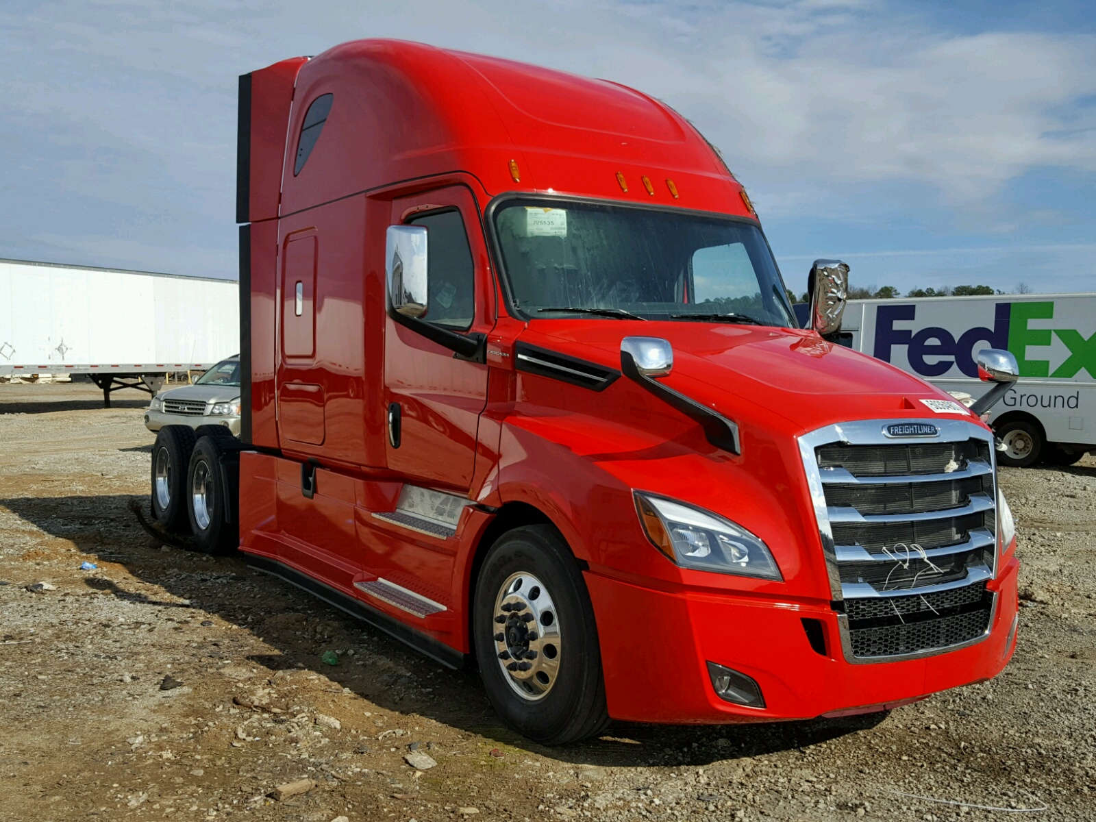 Freightliner Cascadia Red