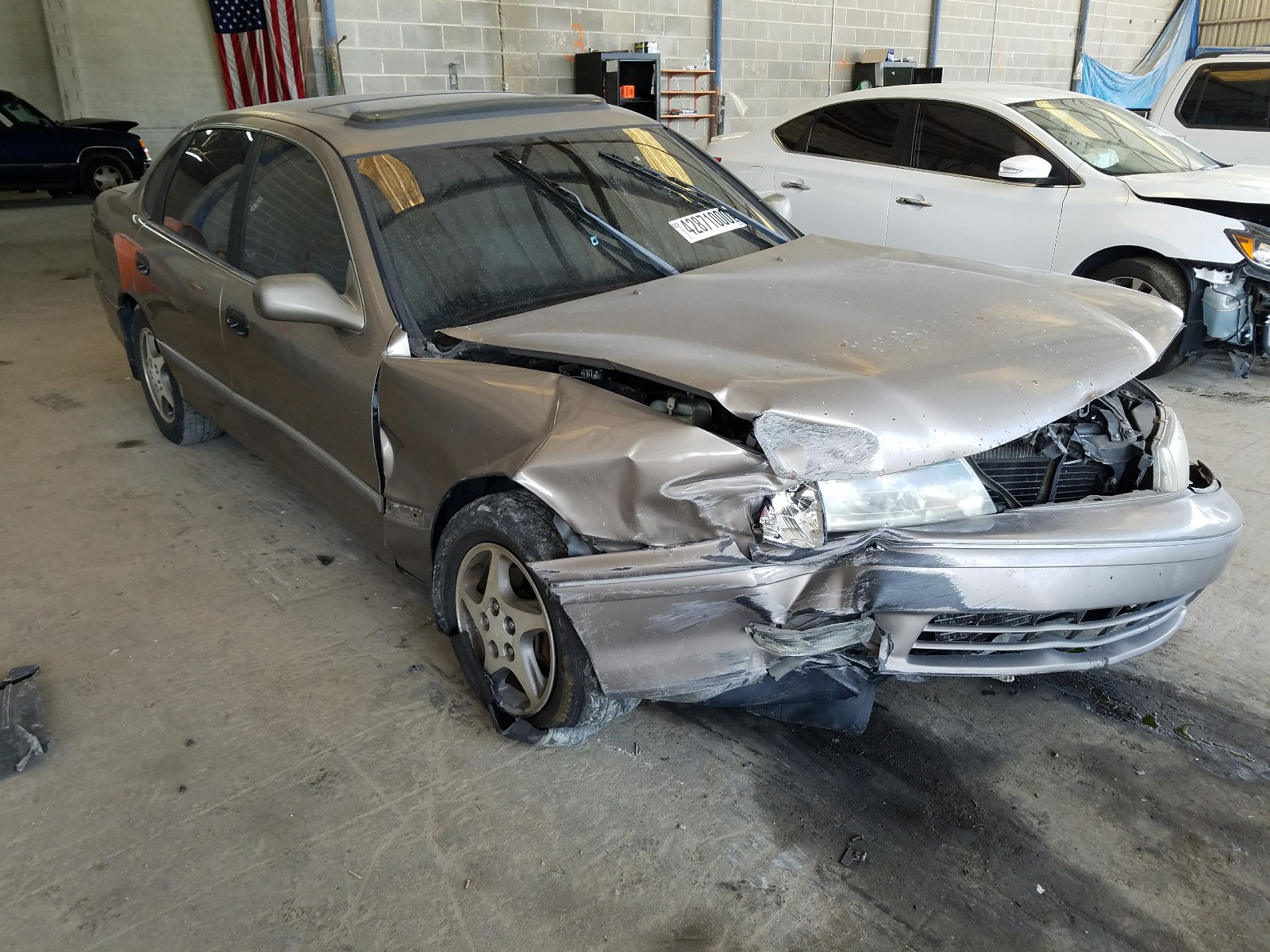 1999 toyota avalon xl for sale at copart cartersville ga lot 42871000 salvagereseller com salvagereseller com