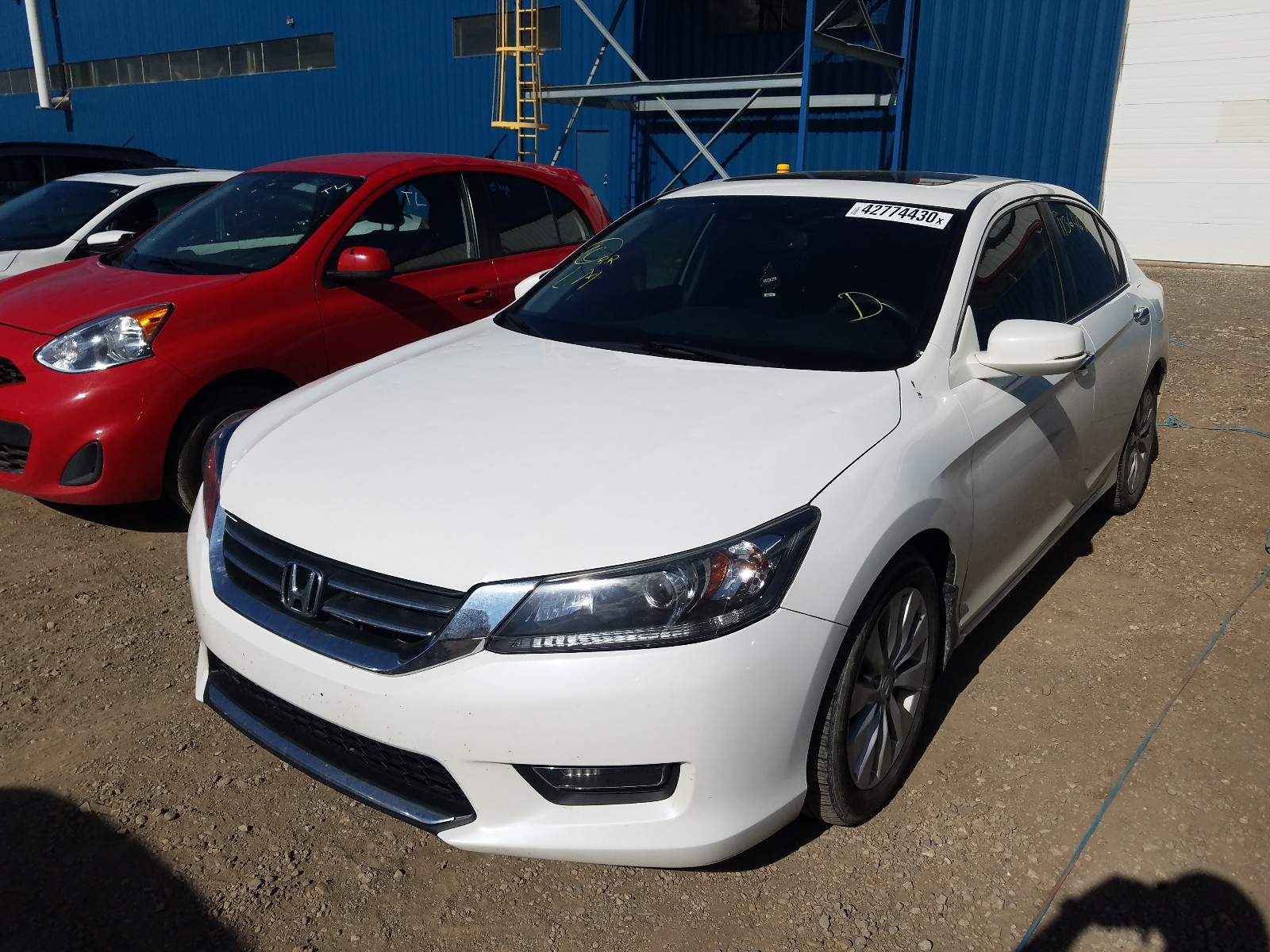 2015 HONDA ACCORD EXL for Sale AB CALGARY Vehicle at Copart Canada