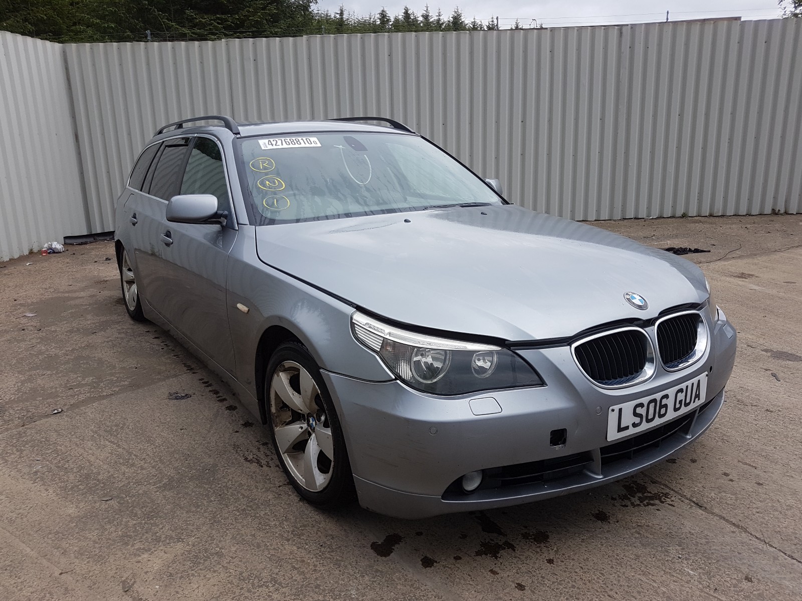 2006 BMW 520D SE TO for sale at Copart UK - Salvage Car Auctions