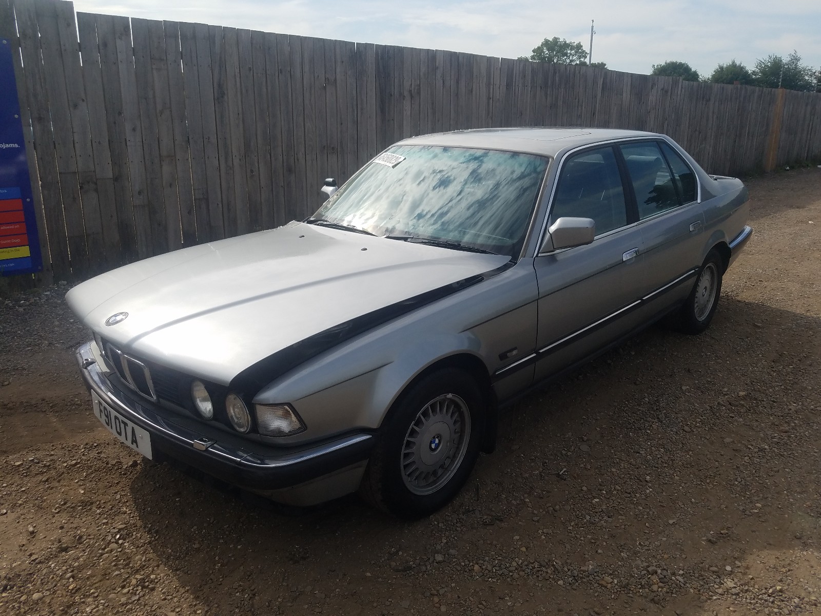 1988 BMW 730I SE AU for sale at Copart UK Salvage Car Auctions