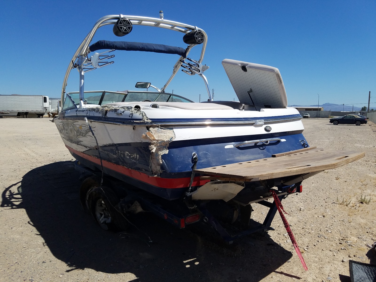 2006 Mastercraft Marine Trailer for sale at Copart Las Vegas, NV. Lot
