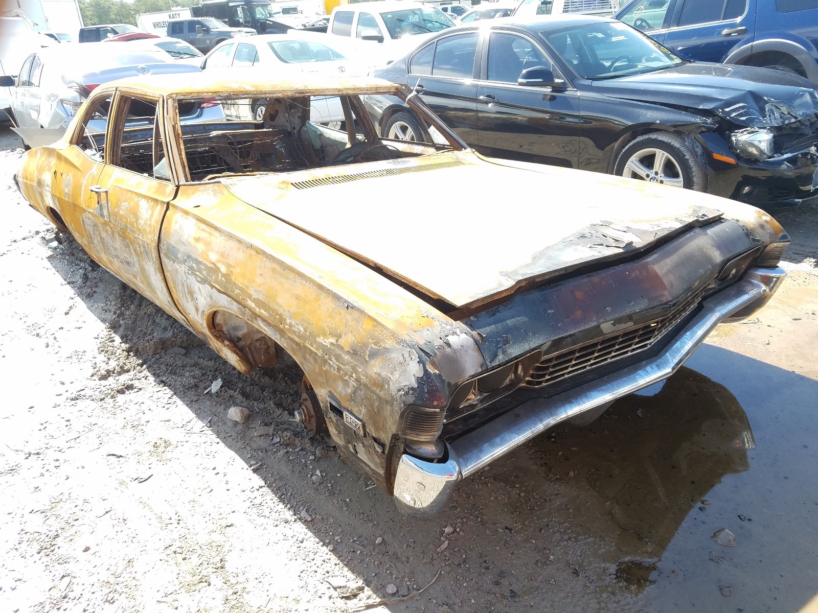 1968 chevrolet bel air for sale at copart houston tx lot 43818420 salvagereseller com 1968 chevrolet bel air for sale at