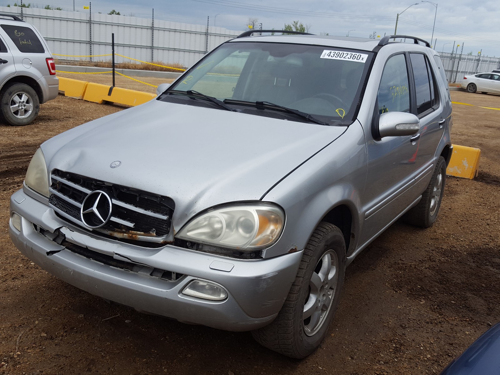 2004 MERCEDESBENZ ML 500 for Sale AB EDMONTON Vehicle at Copart