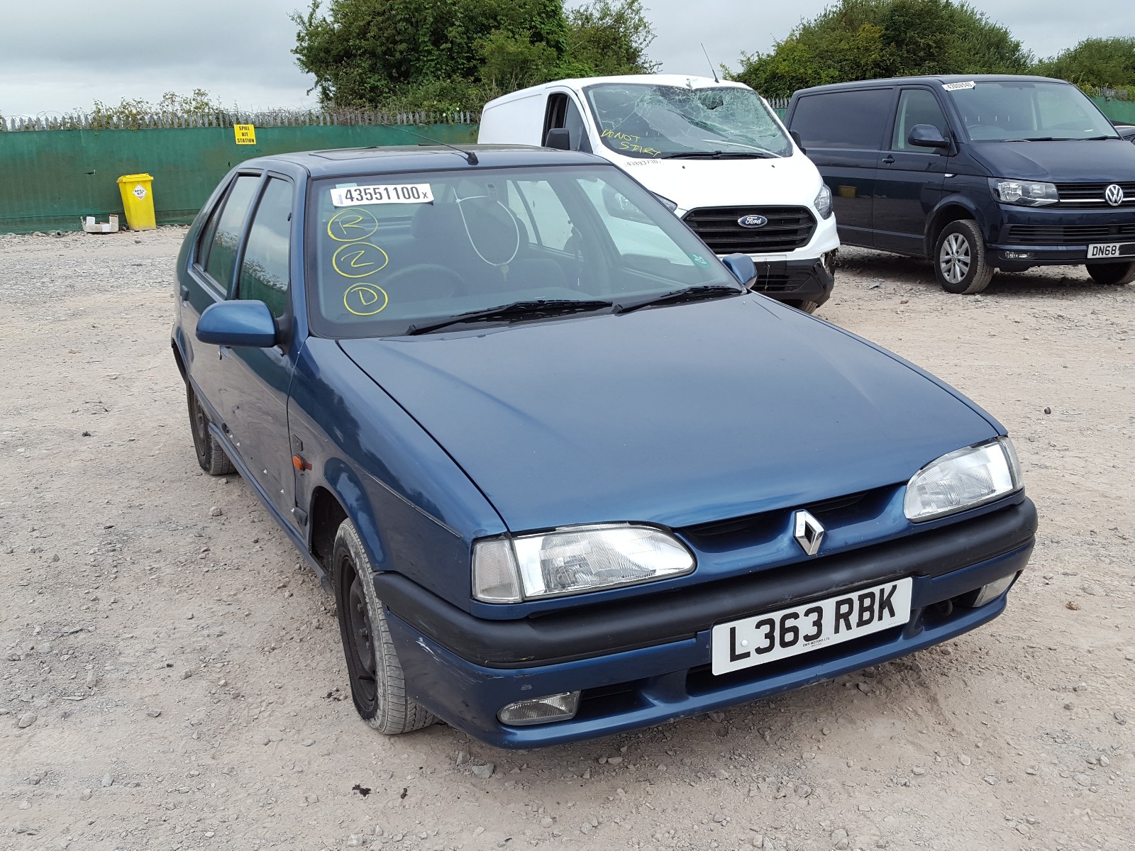 1993 Renault 19 Rt I For Sale At Copart Uk - Salvage Car Auctions