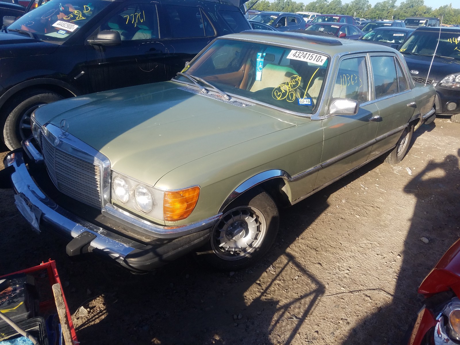 1976 MERCEDESBENZ 400 SEL TX HOUSTON Tue. May 24, 2022 للبيع