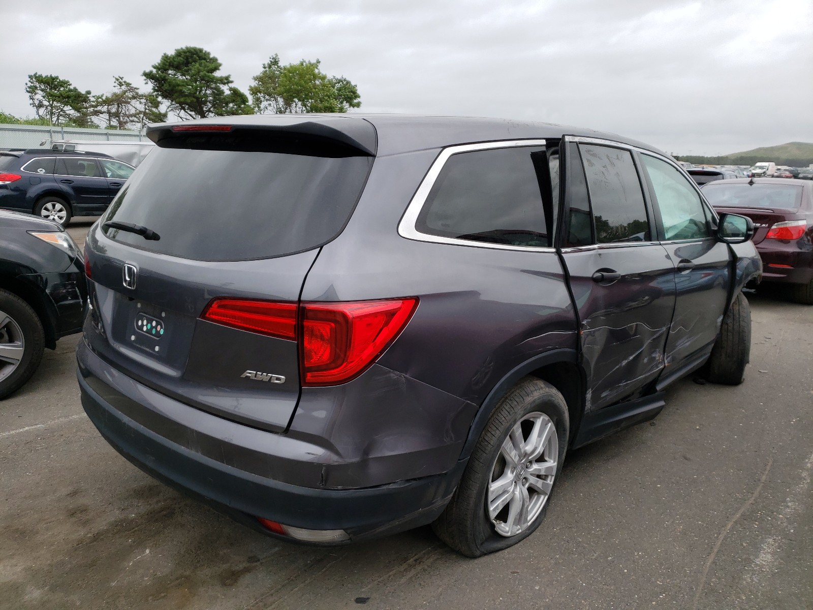 5FNYF6H17GB049354 HONDA PILOT 2016