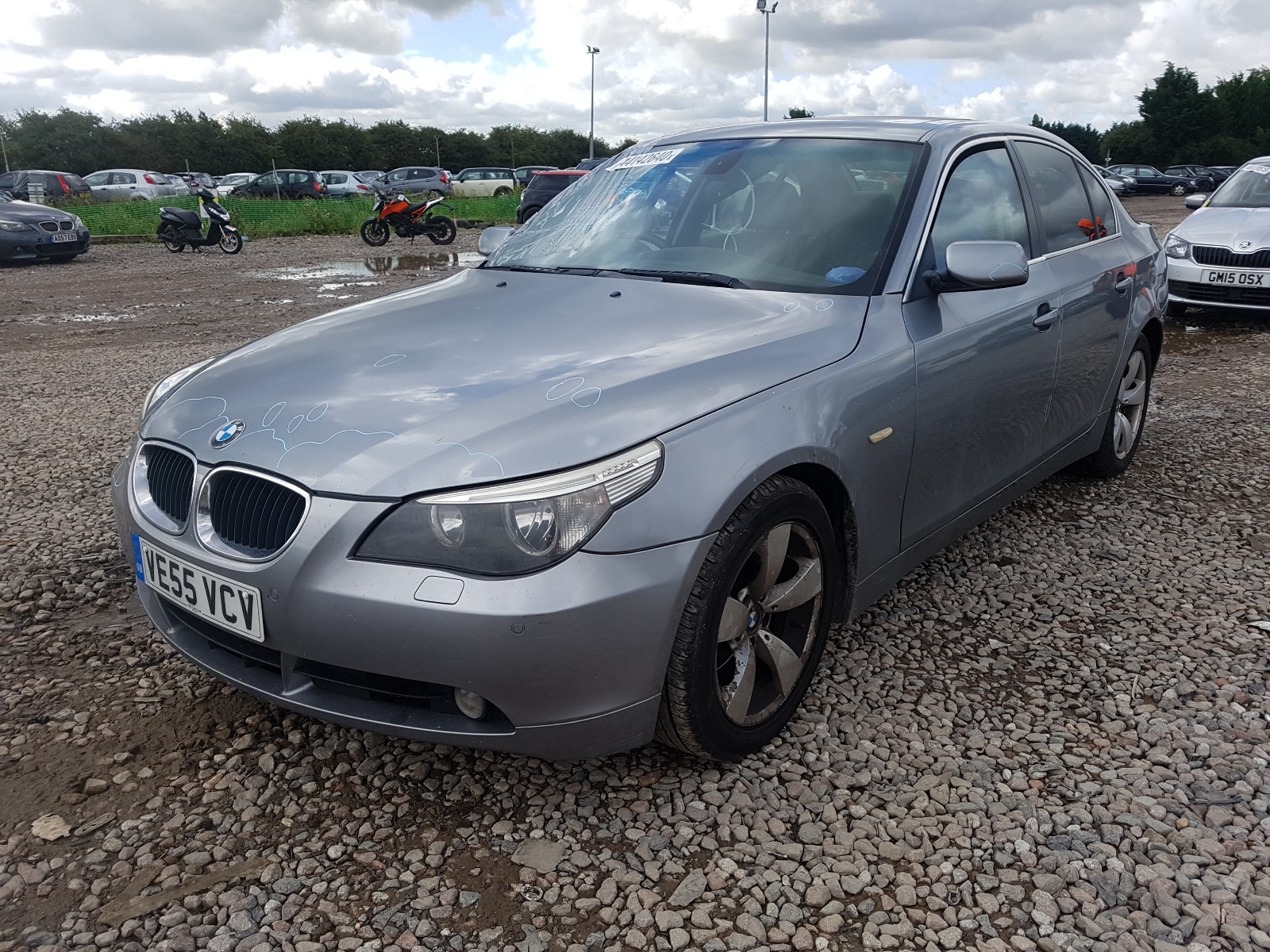 2005 BMW 520D SE for sale at Copart UK - Salvage Car Auctions