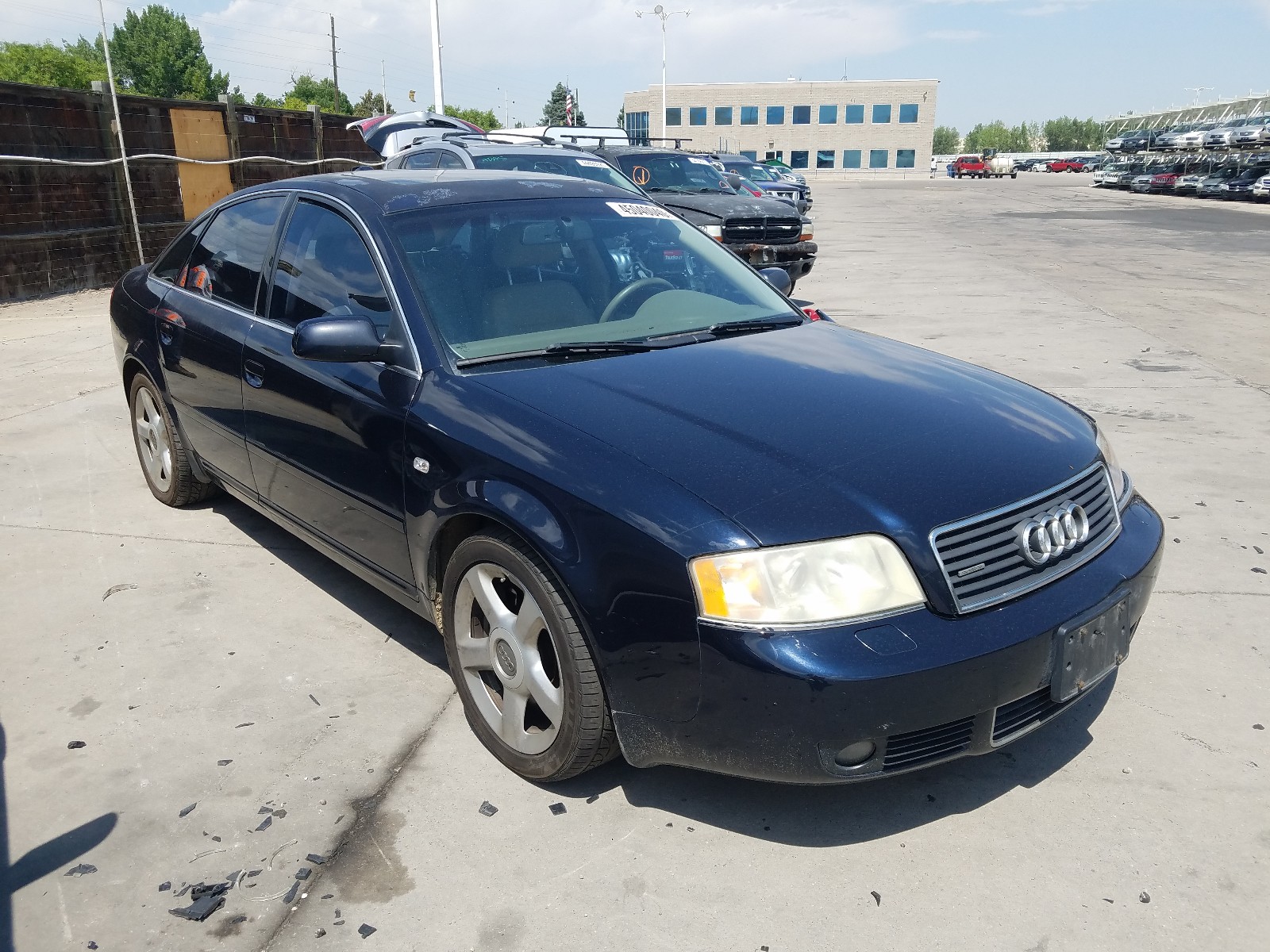 2004 audi a6 2 7t quattro for sale at copart littleton co lot 45040040 salvagereseller com salvagereseller com