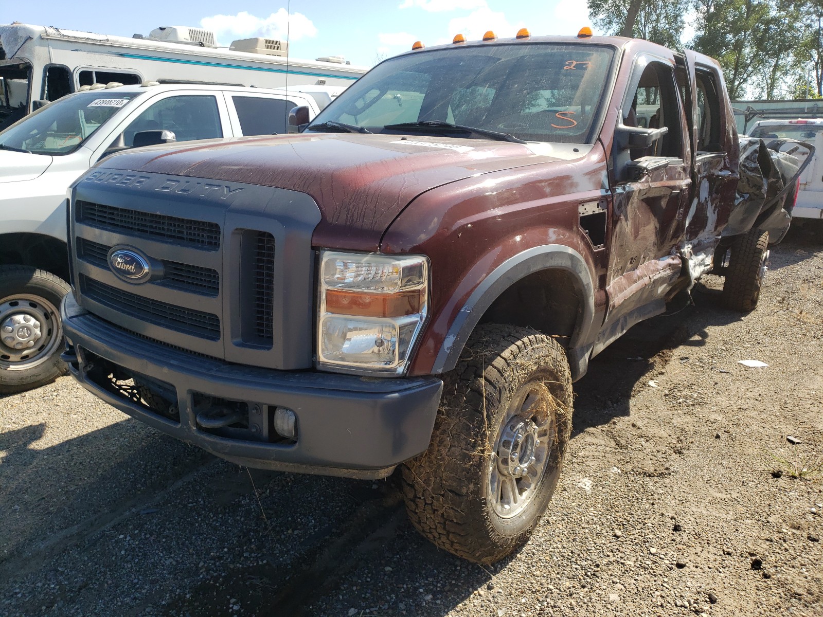 2008 Ford F350 Srw Super Duty VIN: 1FTWW31R58EA06575 Lot: 60031524