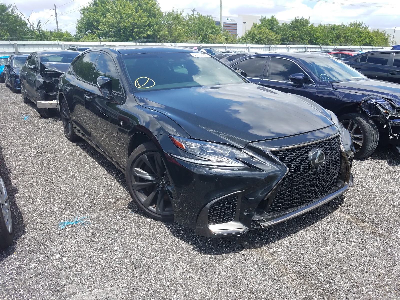 LEXUS LS 500 BAS 2018, JTHB51FF1J5003911 — Auto Auction Spot