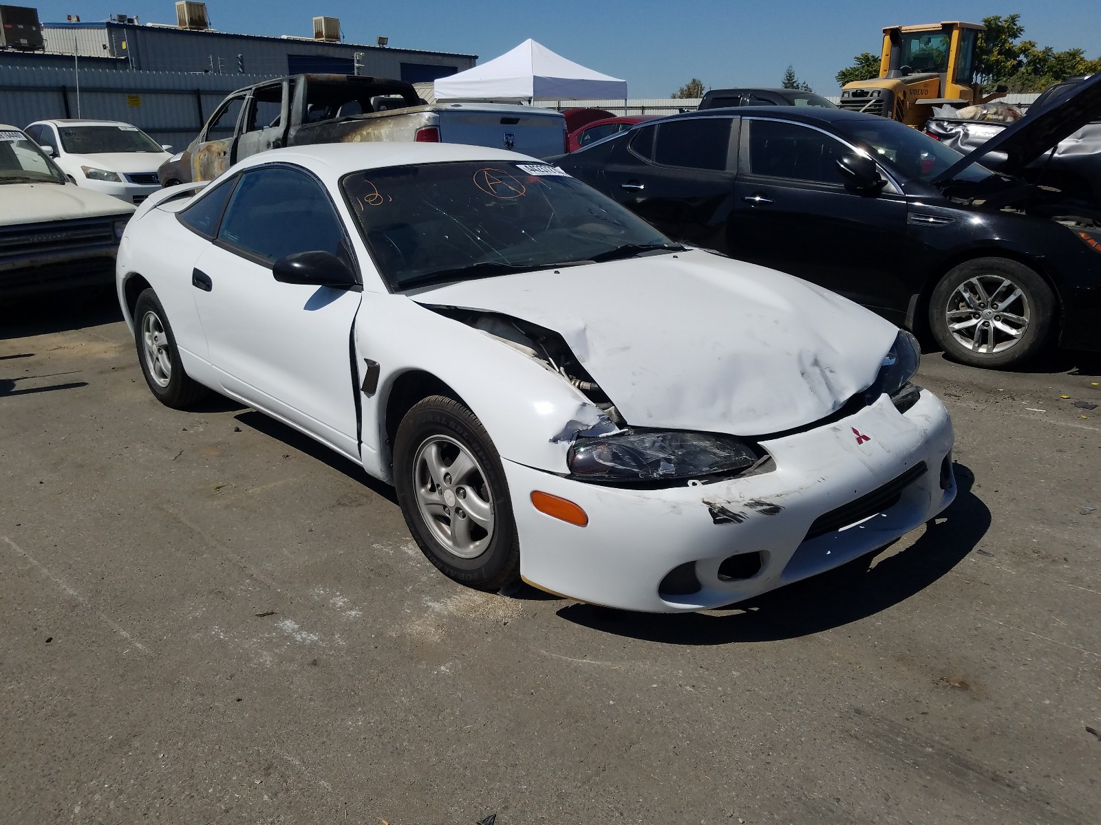 1999 mitsubishi eclipse rs for sale at copart bakersfield ca lot 44237220 salvagereseller com