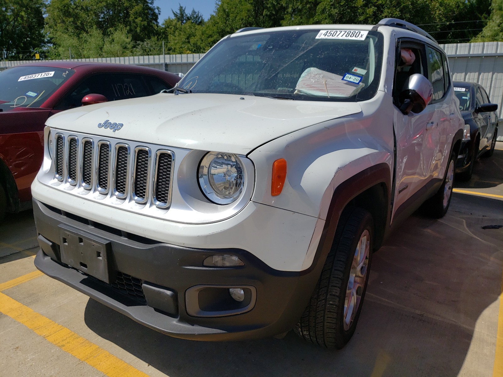 2016 JEEP RENEGADE LIMITED for Sale TX DALLAS SOUTH Thu. Oct 01