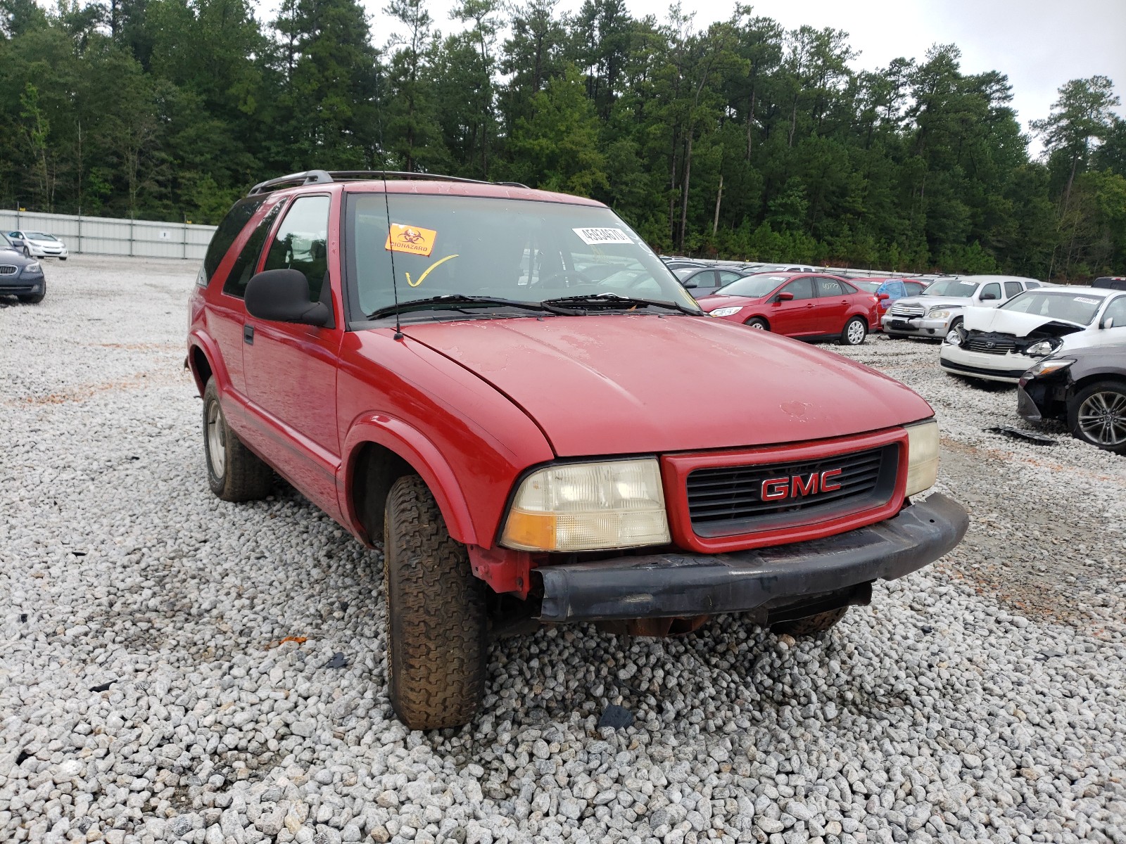 1998 gmc jimmy for sale at copart ellenwood ga lot 45934670 salvagereseller com salvagereseller com