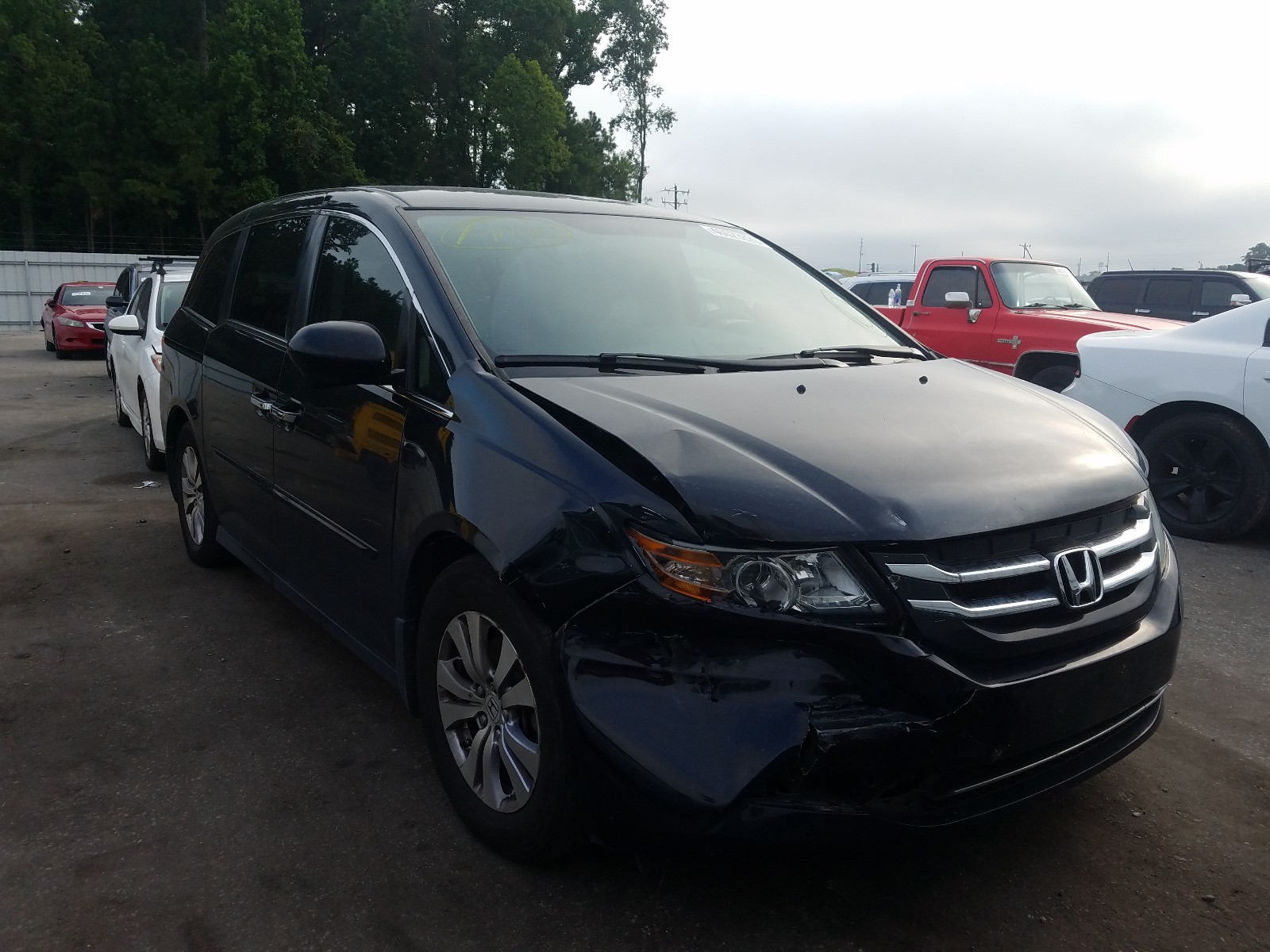 14 Honda Odyssey Ex For Sale At Copart Dunn Nc Lot Salvagereseller Com