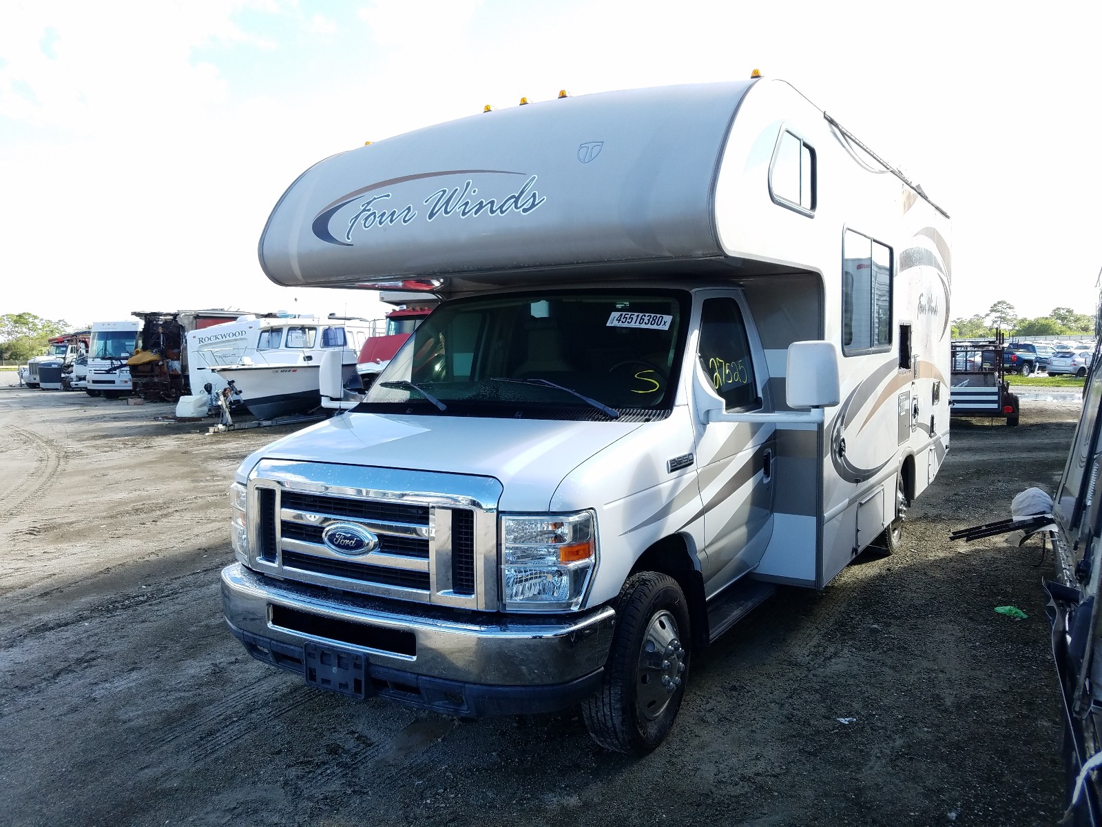 2014 FORD ECONOLINE E350 SUPER DUTY CUTAWAY VAN for Sale FL FT