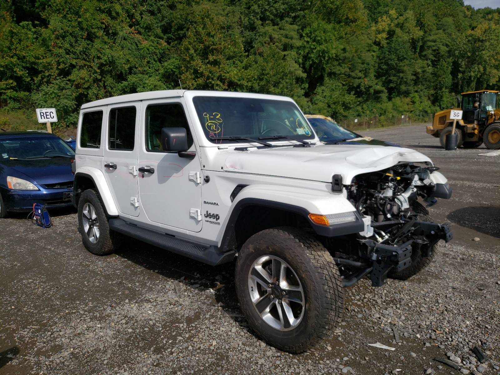 Автомобиль 2020 JEEP WRANGLER UNLIMITED SAHARA на аукционе Copart в  Америке, цена и заказ в Украину на Колумб Трейд