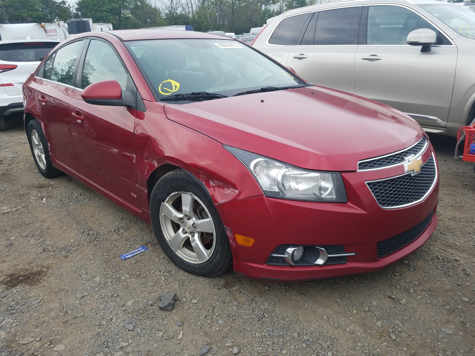 CHEVROLET CRUZE LT 2014, 1G1PC5SB3E7187355 — Auto Auction Spot