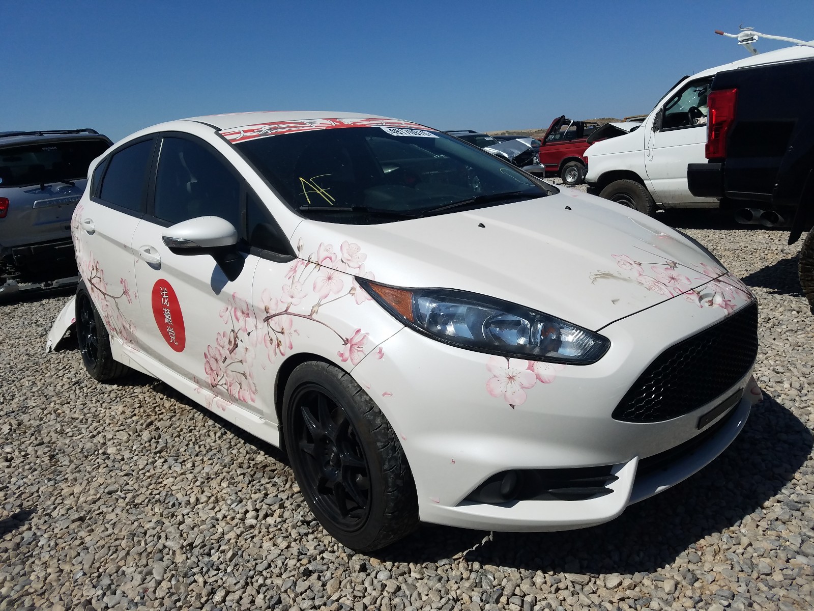 17 Ford Fiesta St For Sale At Copart Magna Ut Lot Salvagereseller Com