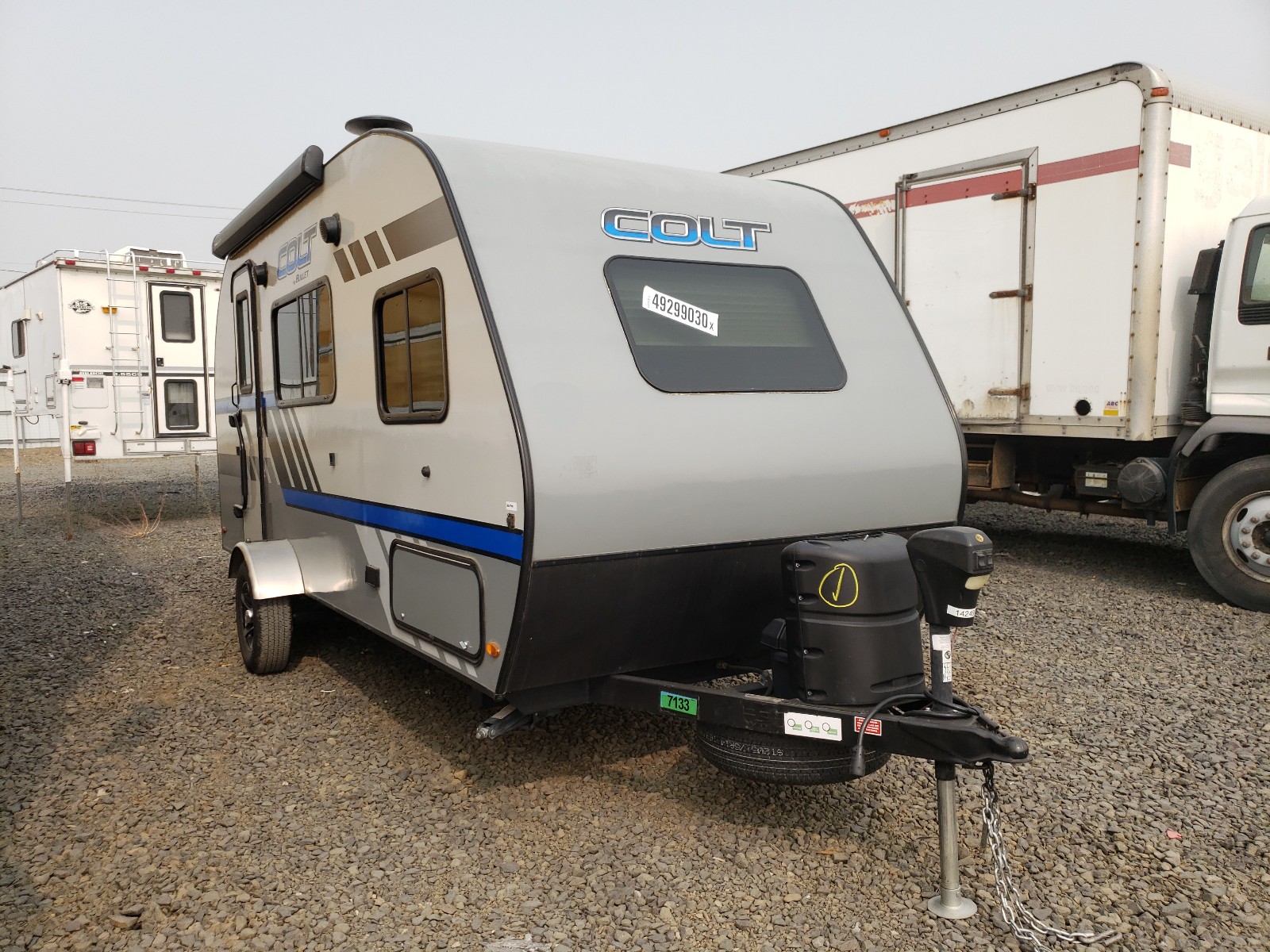 FABR TRAILER 2018, 4YDT17215JW434600 — Auto Auction Spot