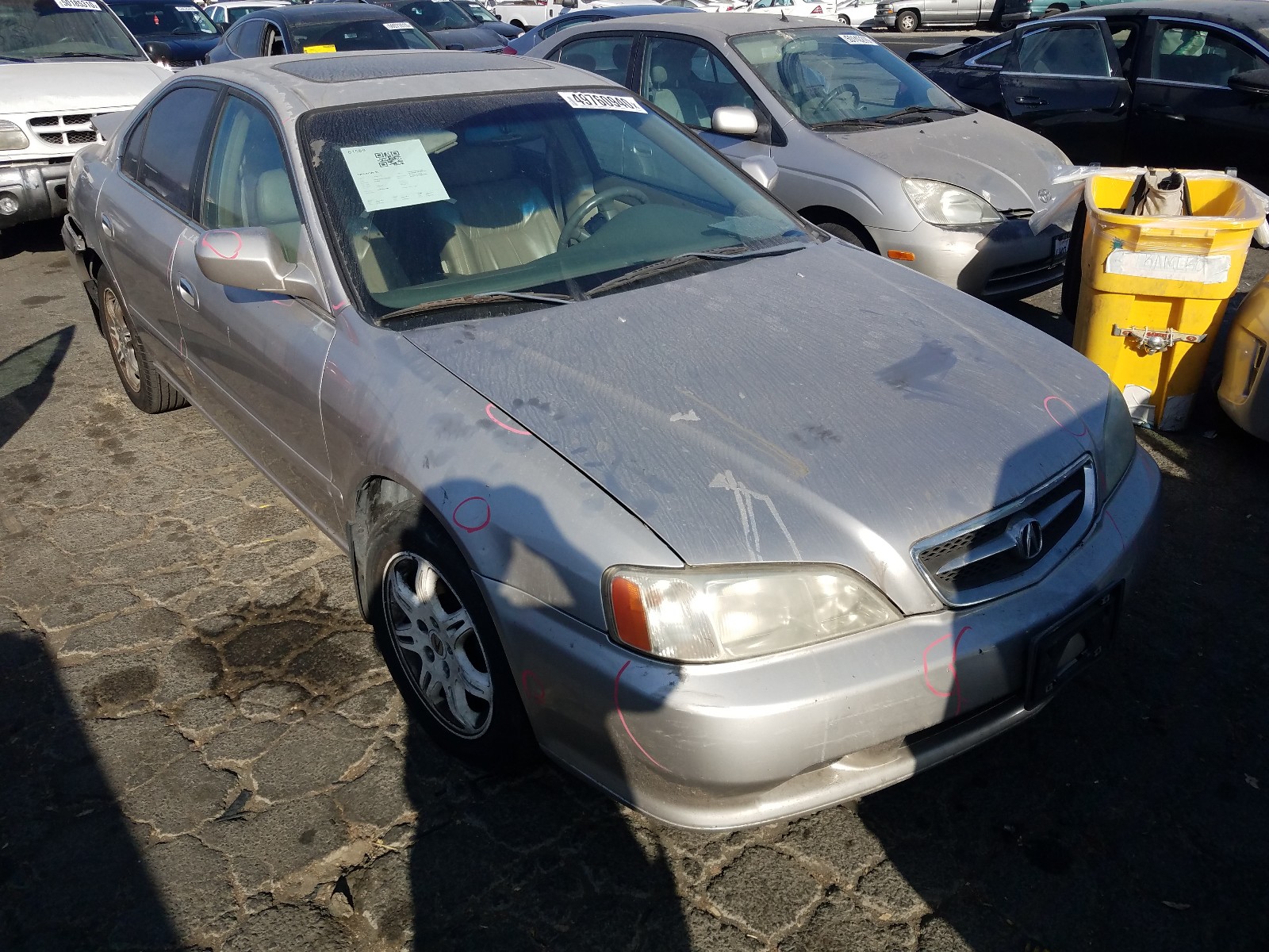 1999 Acura 3 2tl For Sale At Copart Martinez Ca Lot 49760940 Salvagereseller Com