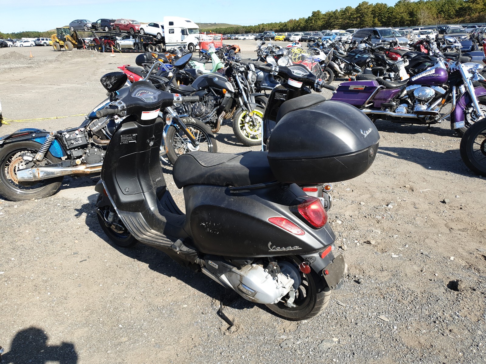 Salvage Motorcycles & Powersports 2020 VESPA SCOOTER For Sale at CrashedToys NY LONG ISLAND