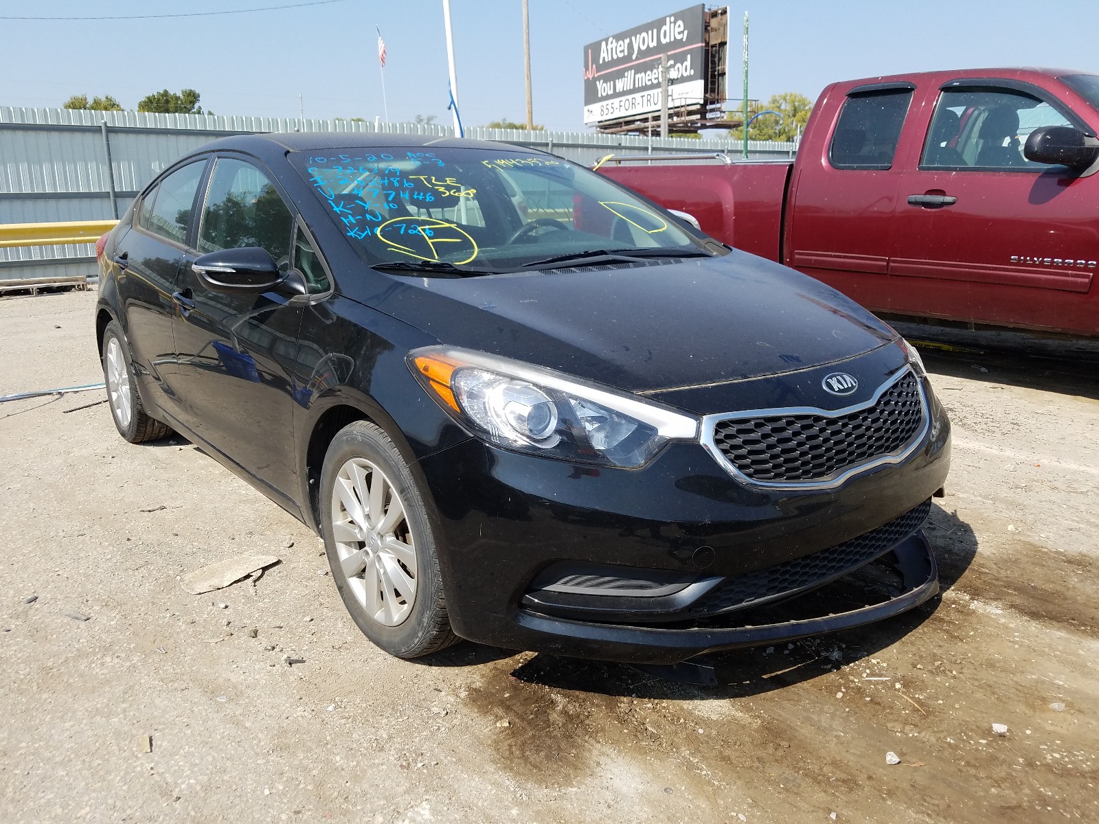 KIA FORTE LX 2016, KNAFX4A68G5477446 — Auto Auction Spot