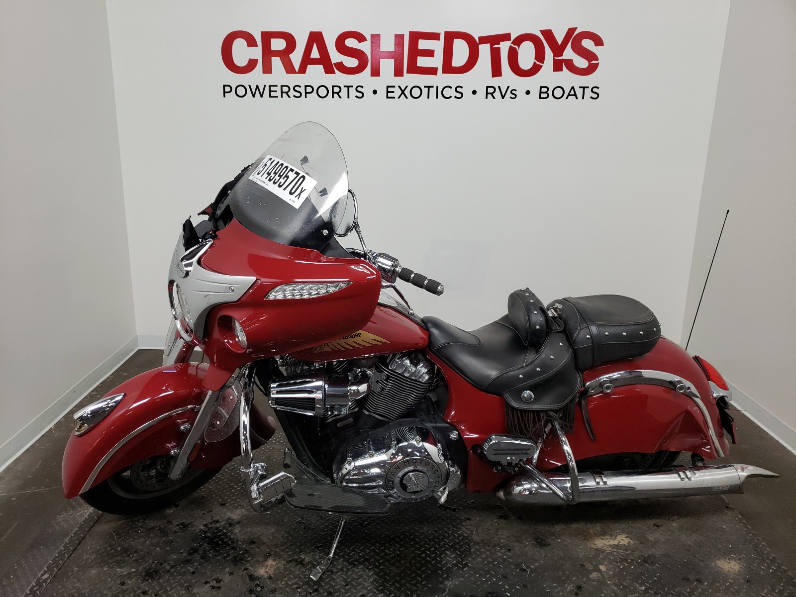 Salvage Motorcycles & Powersports 2014 INDIAN MOTORCYCLE CO