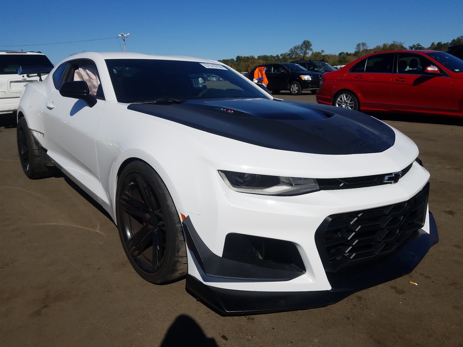 CHEVROLET CAMARO ZL1 2018, 1G1FJ1R60J0147952 — Auto Auction Spot