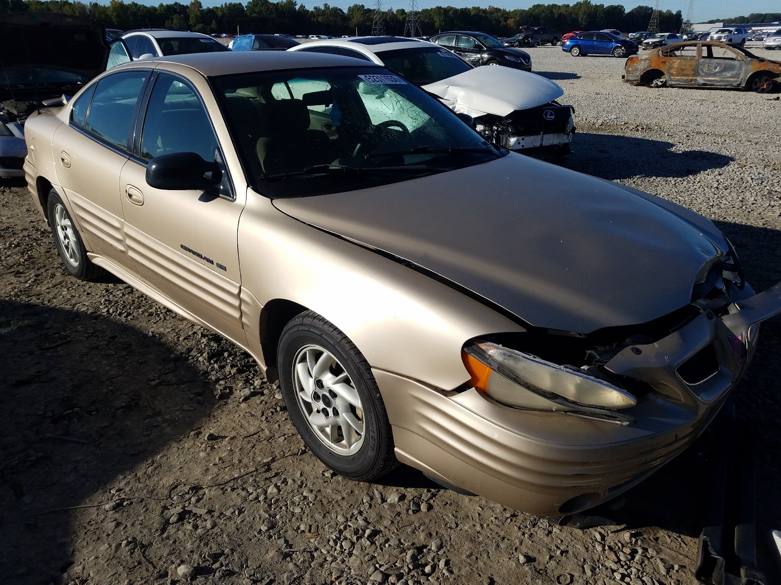 2001 Pontiac Grand Am For Sale At Copart Memphis Tn Lot 52311 Salvagereseller Com