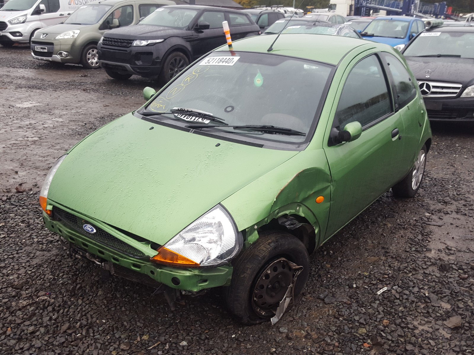 2005 FORD KA COLLECT for sale at Copart UK - Salvage Car Auctions