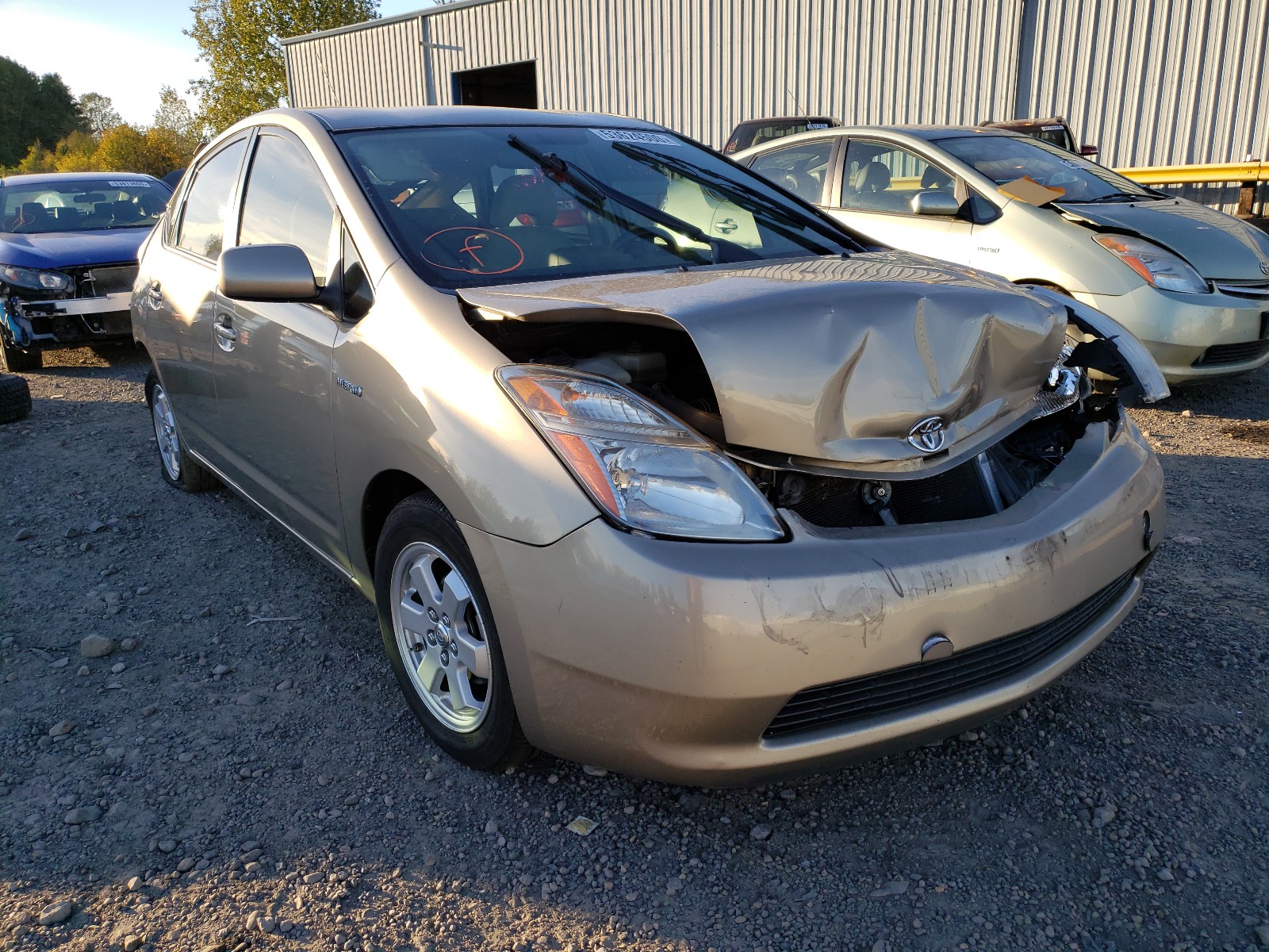 2007 Toyota Prius VIN: JTDKB20U877640654 Lot: 53624500