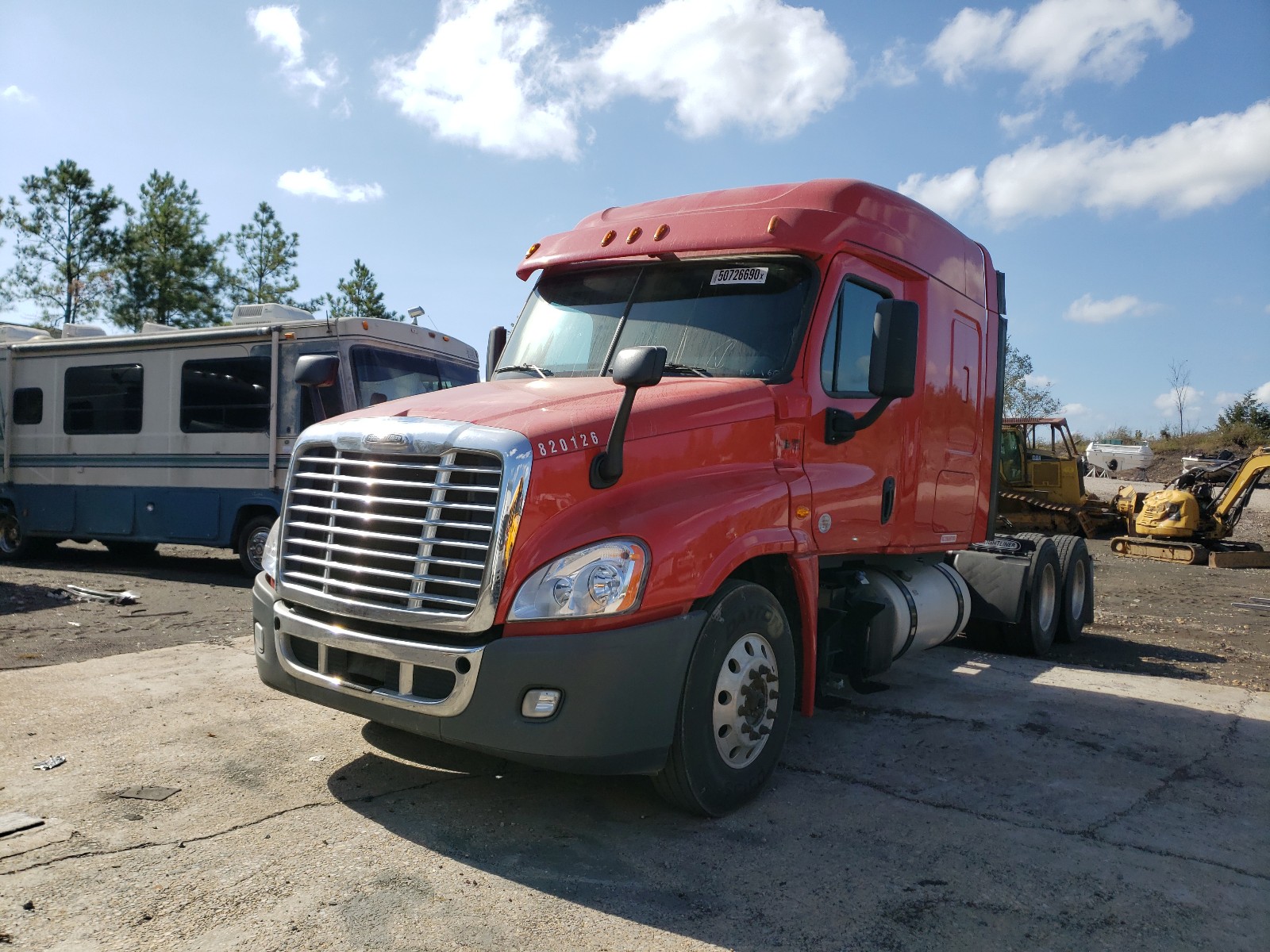 Freightliner Cascadia Red