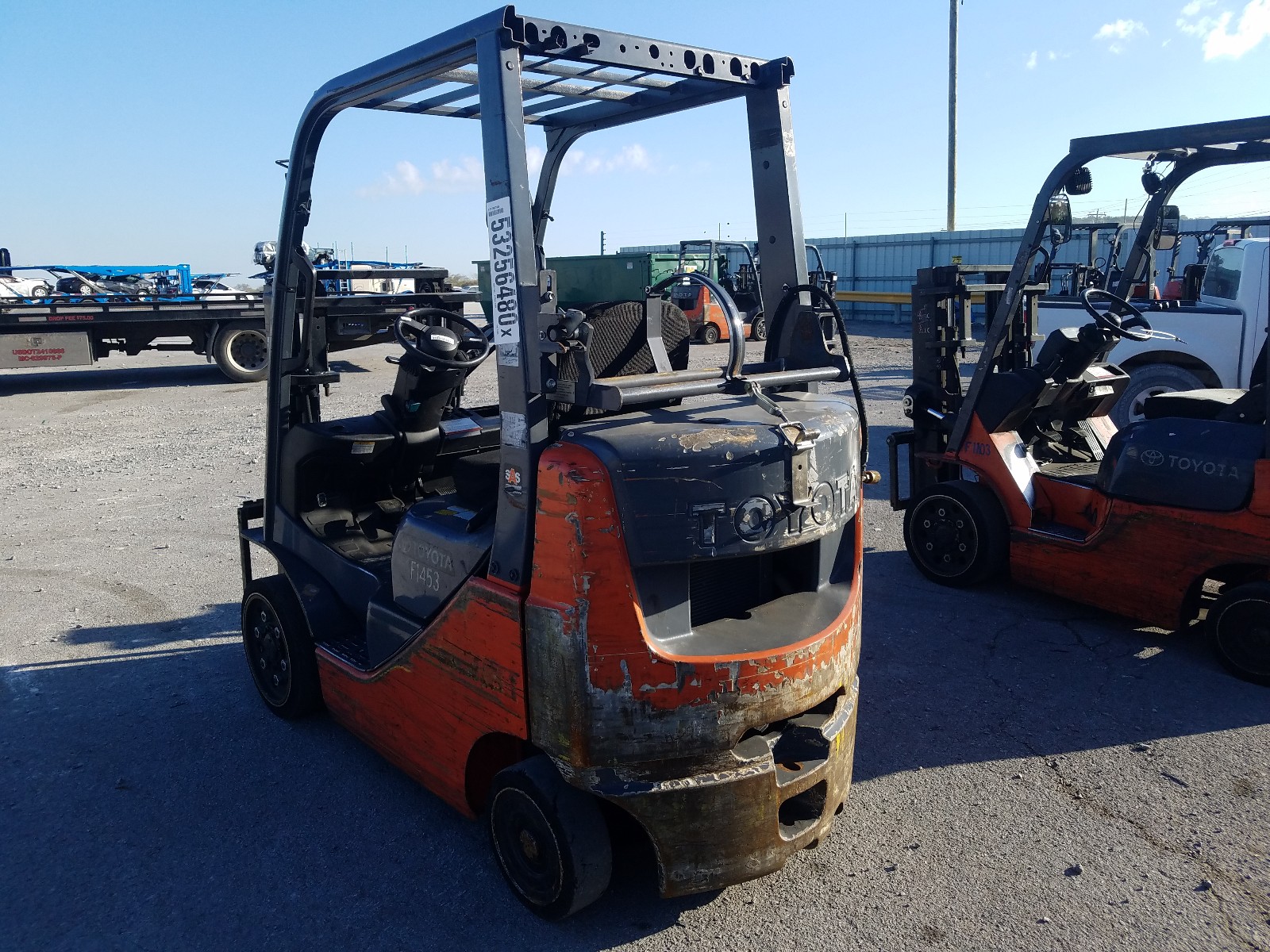 2014 Toyota Forklift For Sale At Copart Lebanon Tn Lot 53256480 Salvagereseller Com